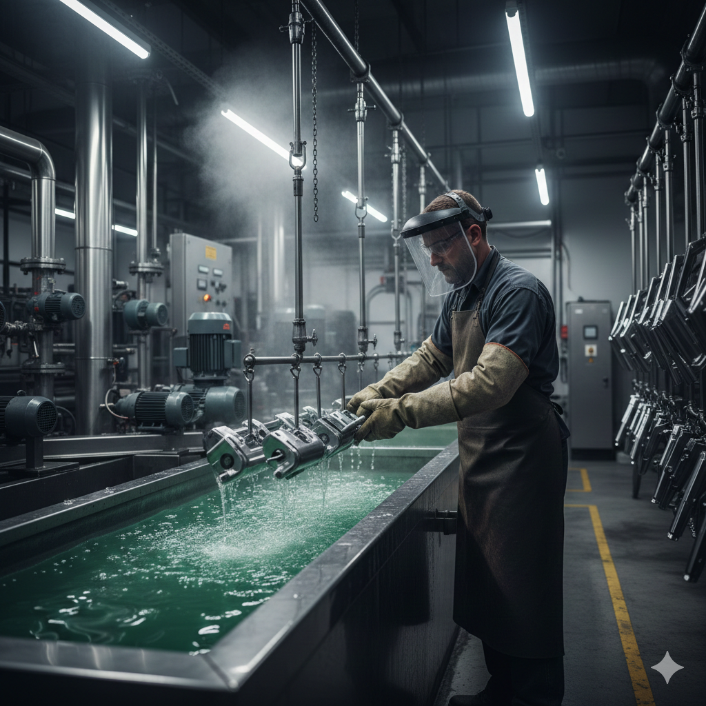 Professional nickel plating services in UAE