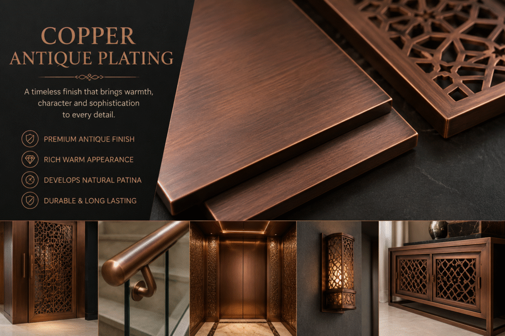 copper antique plating ampf uae